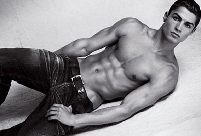 Cristiano Ronaldo uneiled as the new face of Giorgio Armani