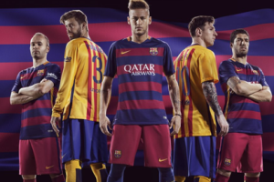 Jersey Terbaru Barca Berbentuk Garis Horizontal Hanya Untuk Satu Musim