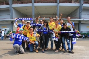 Suporter Sriwijaya Dan Bobotoh Bersaudara