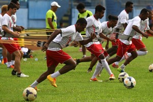 Skuad Persipura Mengfokuskan Untuk Latihan Teknik Dan Taktik