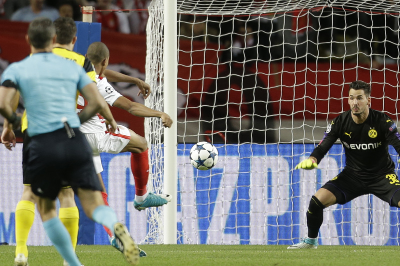 Gol Kylian Mbappe - AS Monaco