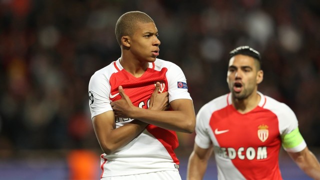Selebrasi Gol Kylian Mbappe - AS Monaco