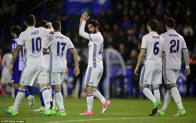 Deportivo La Coruna vs Real Madrid