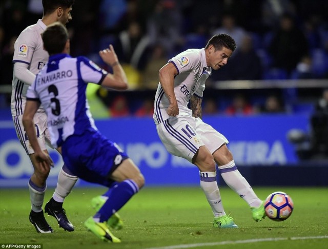 Gol James Rodriguez - Real Madrid