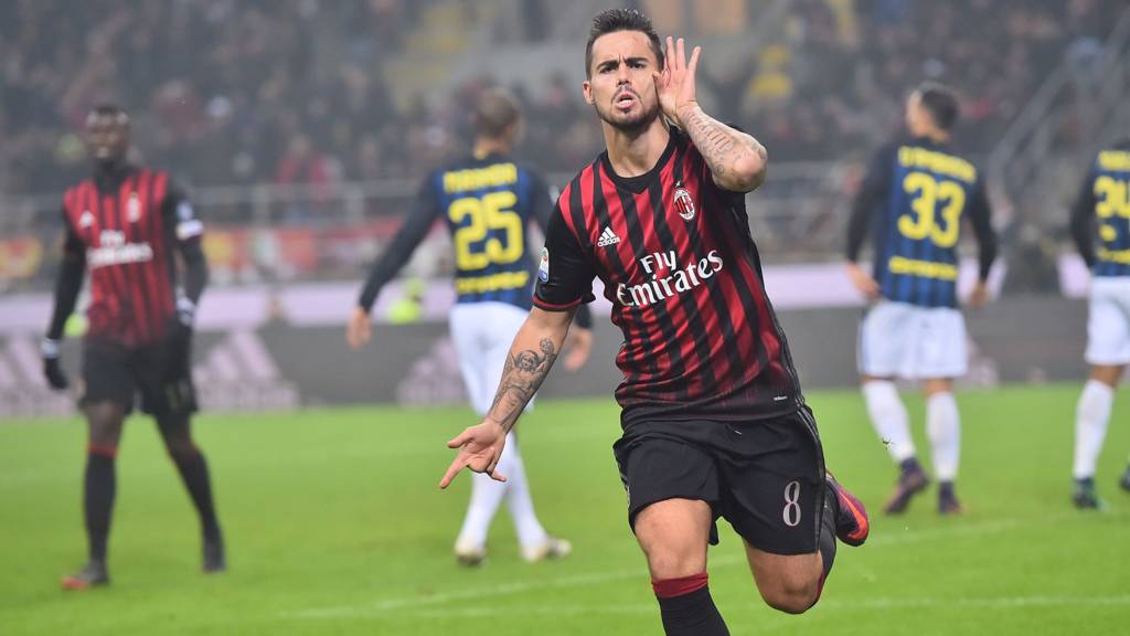 Selebrasi Gol Suso - AC Milan