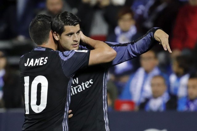 James Rodriguez - Alvaro Morata