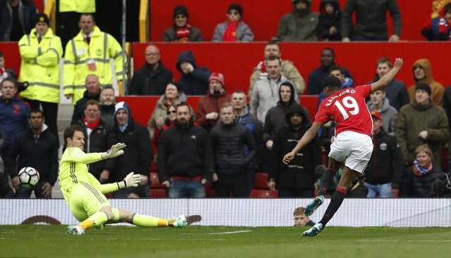Gol Marcus Rashford - Manchester United