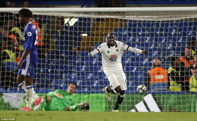 Gol Stefano Okaka - Watford