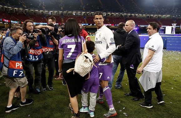 Selebrasi Juara Liga Champions Real Madrid