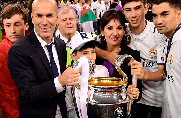 Selebrasi Juara Liga Champions Real Madrid
