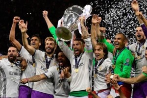Selebrasi Juara Liga Champions Real Madrid