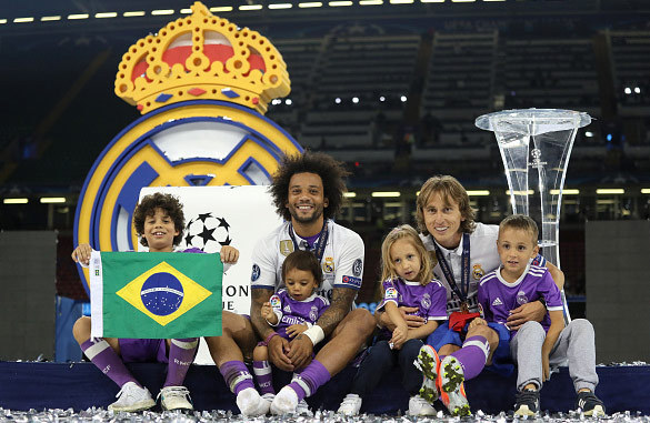 Selebrasi Juara Liga Champions Real Madrid